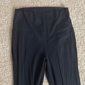 Offline by Aerie Black High-Waisted Flare Leggings